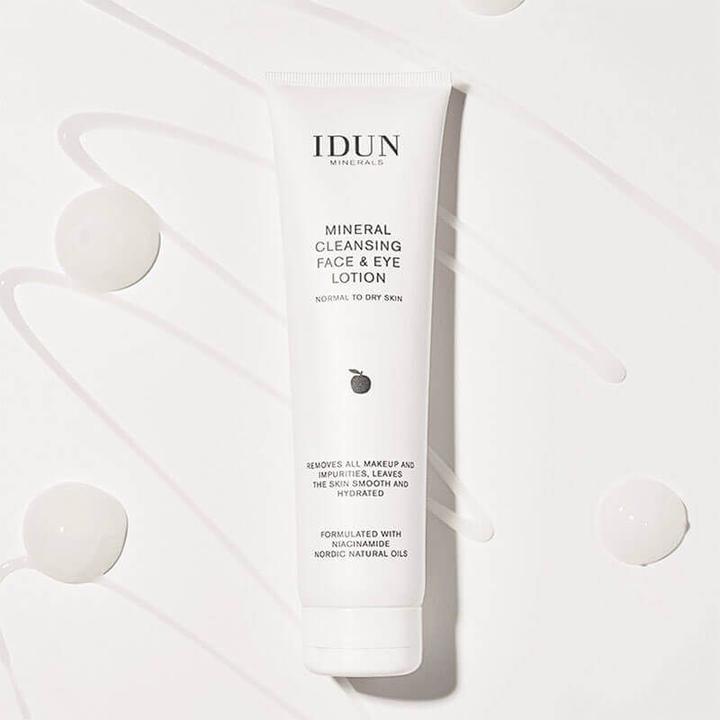 Image du produit IDUN Minerals Facecare Mineral Cleansing Face & Eye Lotion new (Lait nettoyant, 150 ml)