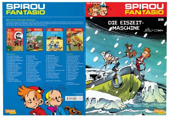 Produktbild Spirou und Fantasio, Band 28 (André Franquin, Nic Broca, Raoul Cauvin, Deutsch)
