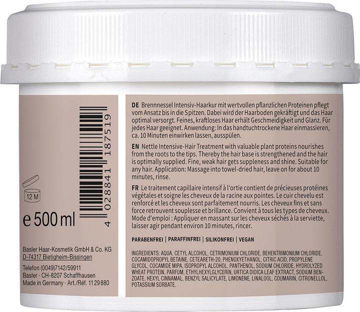 Produktbild Basler Brennnessel Intense Mask (500 ml)