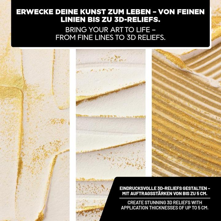 Image du produit LM Kreativ Strukturpaste fein für Acrylmalerei