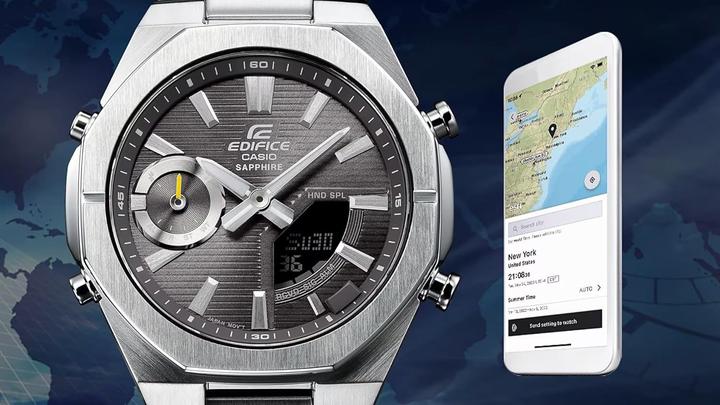 Produktbild Casio ECB-S10D-8AEF (Chronograph, 43 mm)