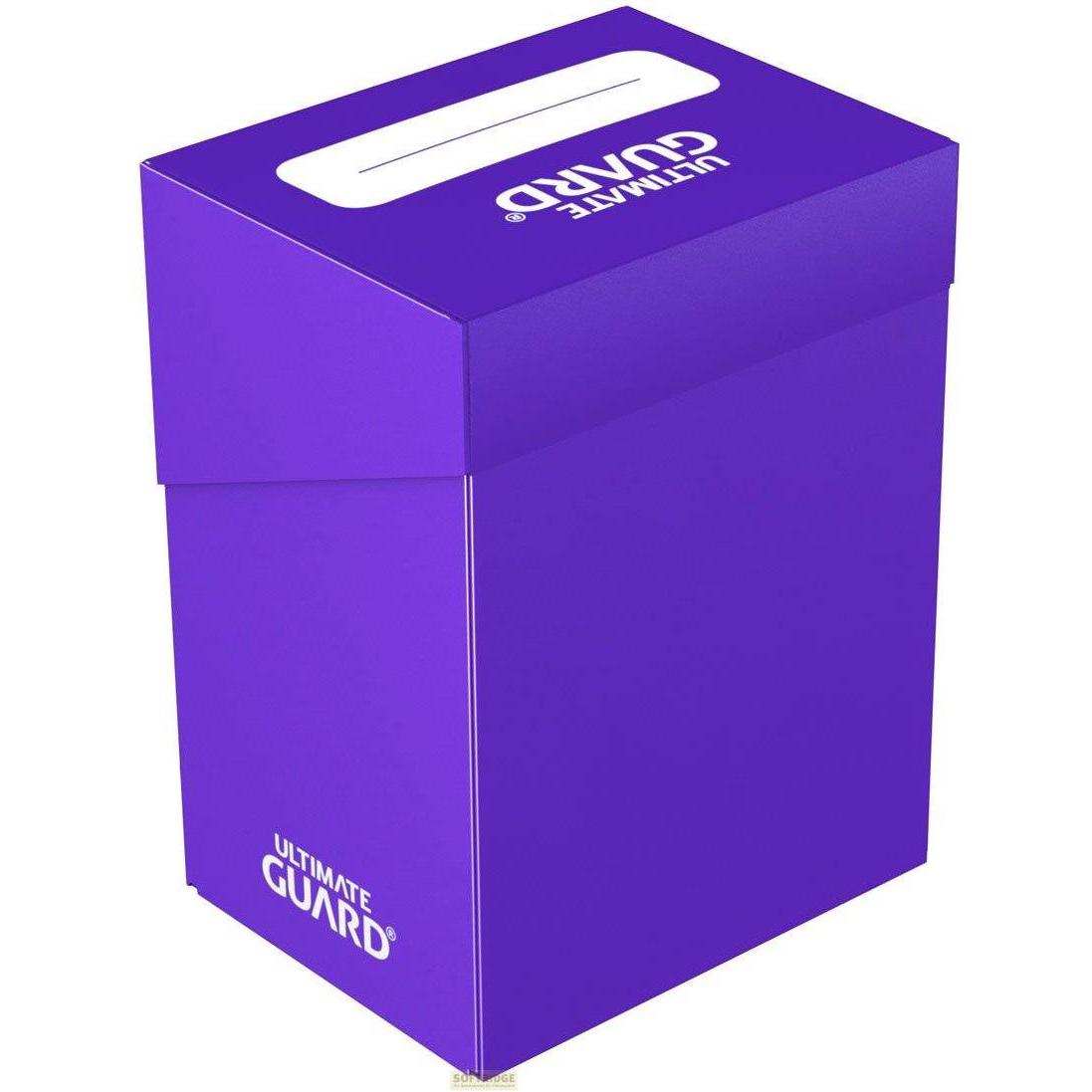 Ultimate Guard UGD010256 - Scatola per carte - per 80+ carte, formato standard, viola
