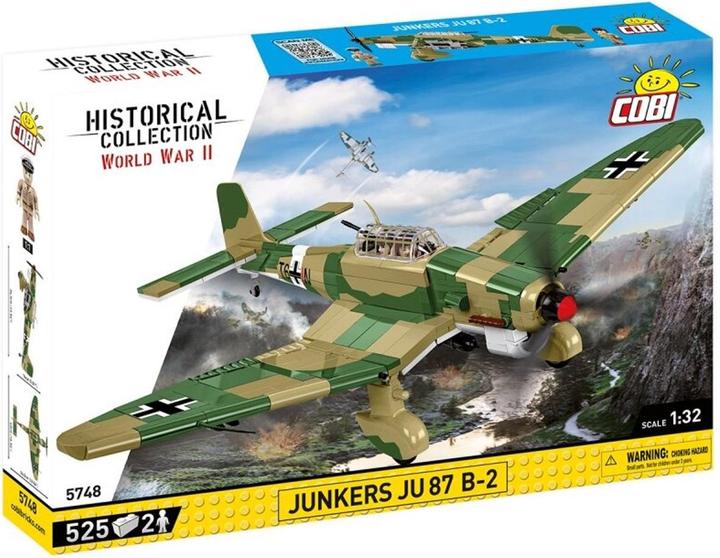 Cobi Historische Sammlung WWII Sturzkampfbomber Junkers Ju 87 B-2