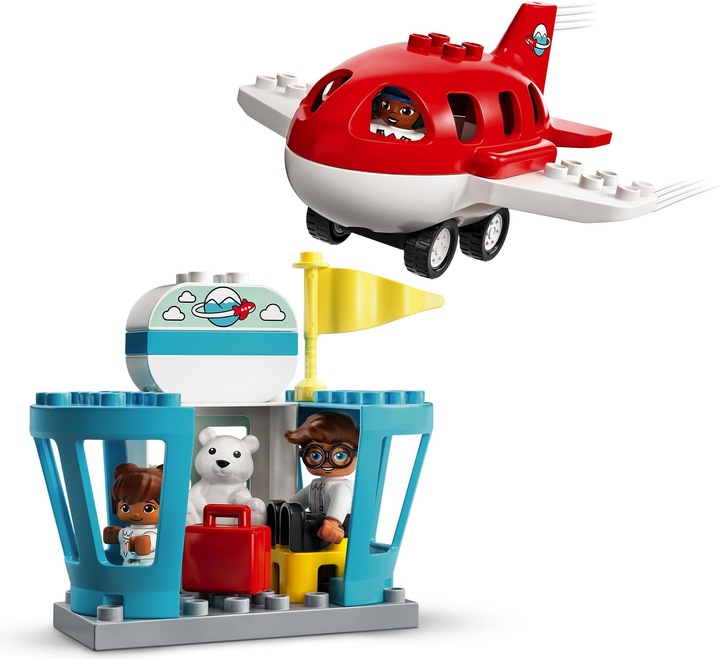 Produktbild LEGO Flugzeug und Flughafen (10961)