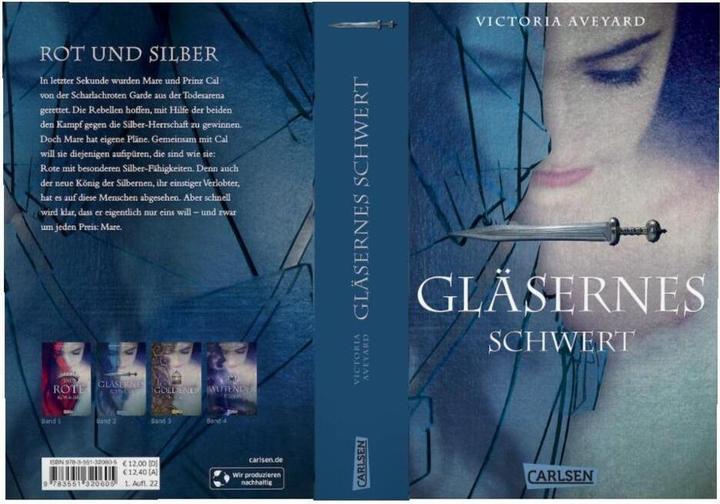 Image du produit Epée de verre (Les couleurs du sang 2) (Victoria Aveyard, Birgit Schmitz Schmitz, Allemand)