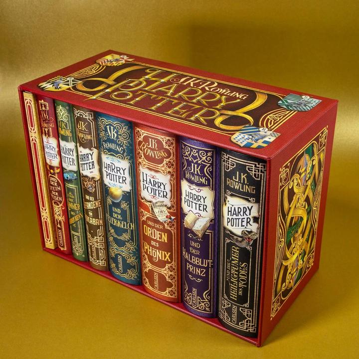 Image du produit Harry Potter: Band 1-7 im Schuber - mit exklusivem Extra! (Allemand, J.K. Rowling, Klaus Fritz, 2023)