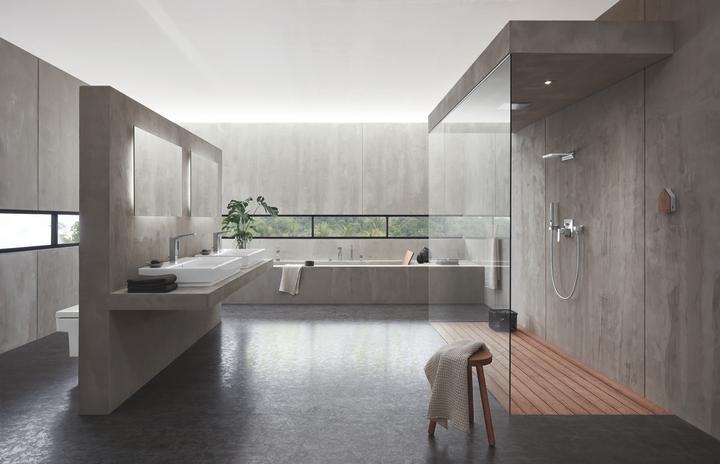 Actual product image Grohe Countertop washbasin Cube ceramic (490 mm, 1000 mm)