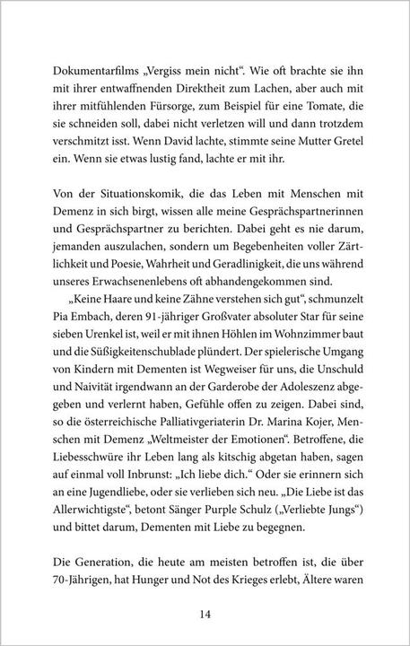 Produktbild Demenz - Angehörige erzählen (Deutsch, Ute Dahmen, 2015)