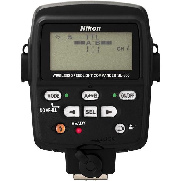 Nikon Wireless Speedlight Commander SU-800 (Blitzauslöser), Blitzgerät Zubehör, Schwarz