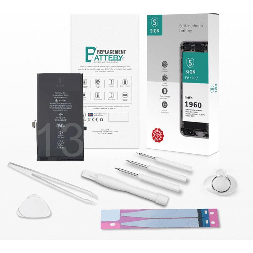 SIGN Complete Battery Replacement Kit - iPhone 13, Smartphone Akku