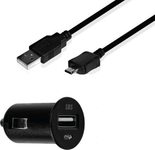 Actual product image SBS USB car charger kit