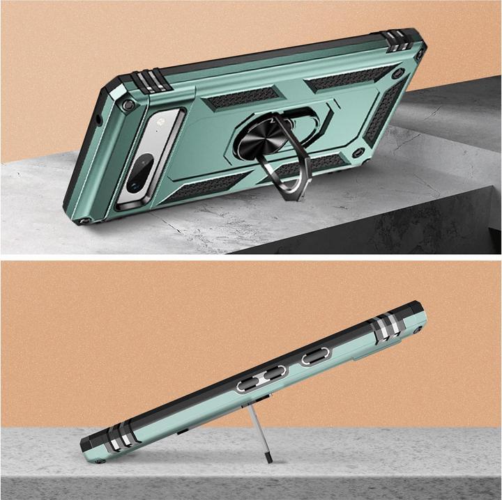 Produktbild Avizar Stossfeste Handyhülle mit Ring Series (Google Pixel 7a)