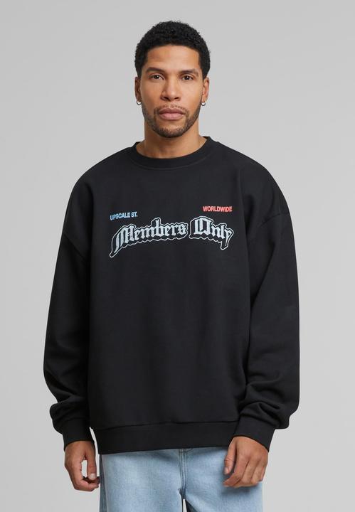 Produktbild Urban Classics Upscale Only Members Oversize Crewneck - 179337 (L)