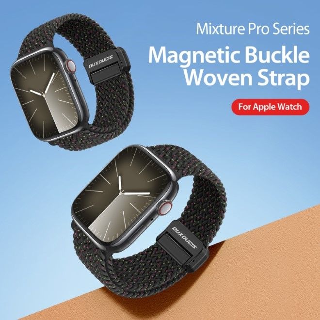 Image du produit Dux Ducis Bracelet Mixture Pro (45 mm, 44 mm, 42 mm, 49 mm, Nylon, Apple Watch Series 1, Apple Watch Series 7, Apple Watch Series 6, Apple Watch Series 2, Apple Watch Ultra, Apple Watch Series 9, Apple Watch Series 3, Apple Watch Series 5, Apple Watch SE, Apple Watch Series 4, Apple Watch Series 8, Apple Watch Ultra 2)