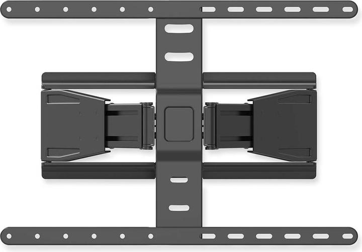 Nedis Support TV mural pour 43 à 90 pouces, entièrement mobile, inclinable et pivotant, ABS / acier (Mur, 90", 50 kg)