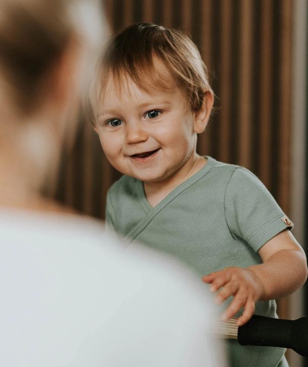 Produktbild Romp & Roll Body Kurzarm Bio-Baumwolle (62, 68)