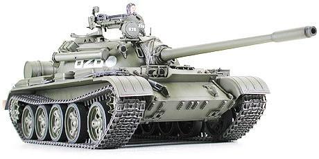 Actual product image Tamiya Soviet Tank T-55