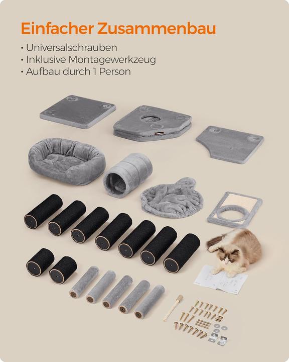 Actual product image Feandrea Milo (141 cm, Grey)