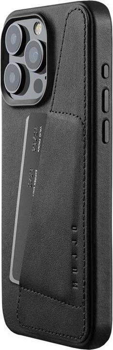 Immagine prodotto Mujjo Portafoglio completo in pelle adatto per iPhone 15 Pro Max - Nero |nero (Apple iPhone 15 Pro Max)