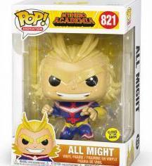 Produktbild Funko POP! Animation: My Hero Academia - All Might (Glow In The Dark) - 10in Jumbo - 821 /51264
