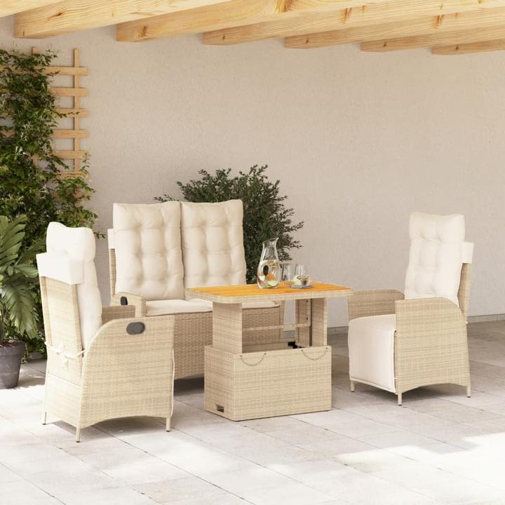 Produktbild vidaXL Garten Essgruppe