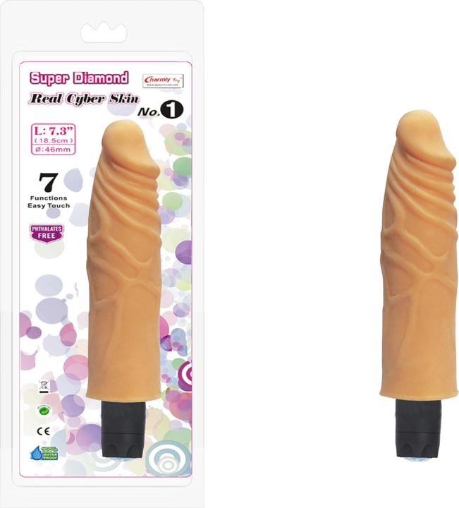 Actual product image Charmly Super Diamond Real Cyber Skin No. 1.