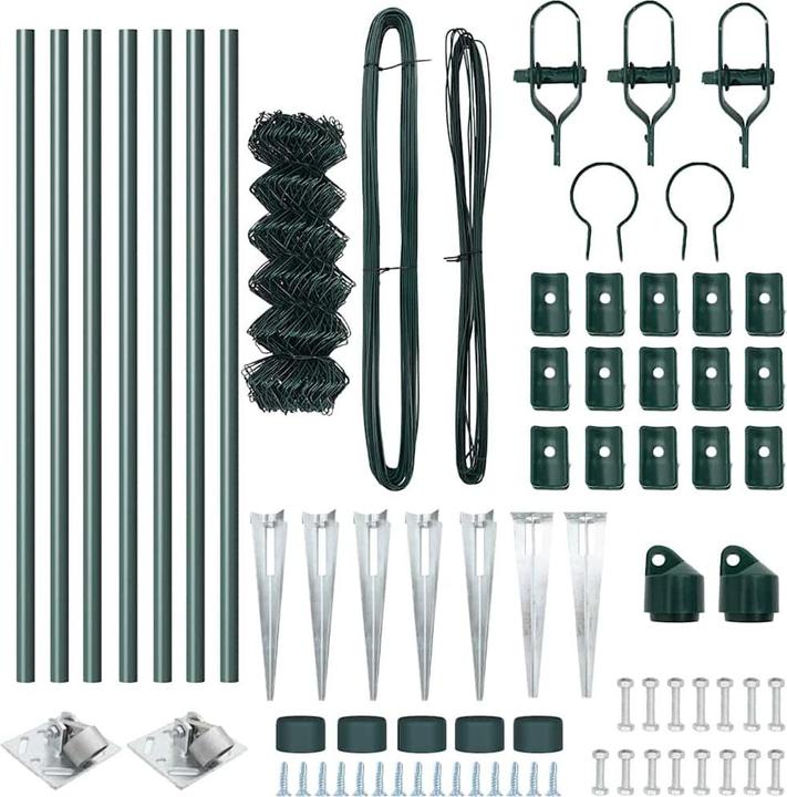 Actual product image vidaXL Zaunpfosten