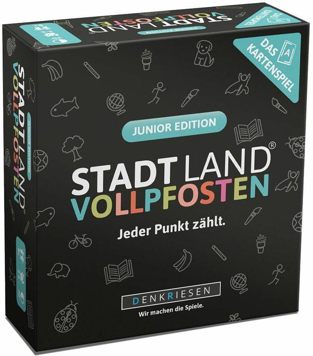 Actual product image Denkriesen Stad Land Vollpfosten - Card game Junior Edition (d) (German, 3 - 6 Players)