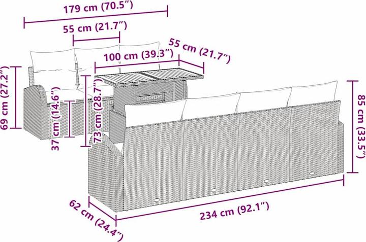 Produktbild vidaXL Murphy
