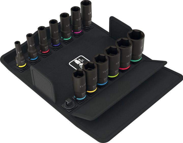 Wera 8790 Impaktor Deep Imperial Set 1, 3/8, 13-teilig (15/16")