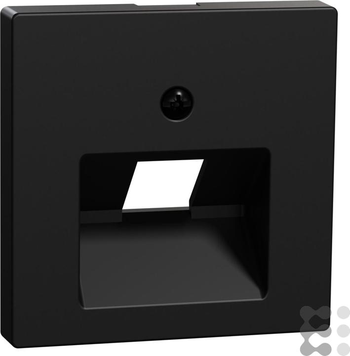 Produktbild Merten Zentralplatte 1f sw matt f. UAE-Einsatz MEG4521-0403