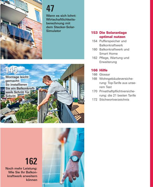 Produktbild Balkonkraftwerke (Deutsch, Stiftung Warentest, 2024)