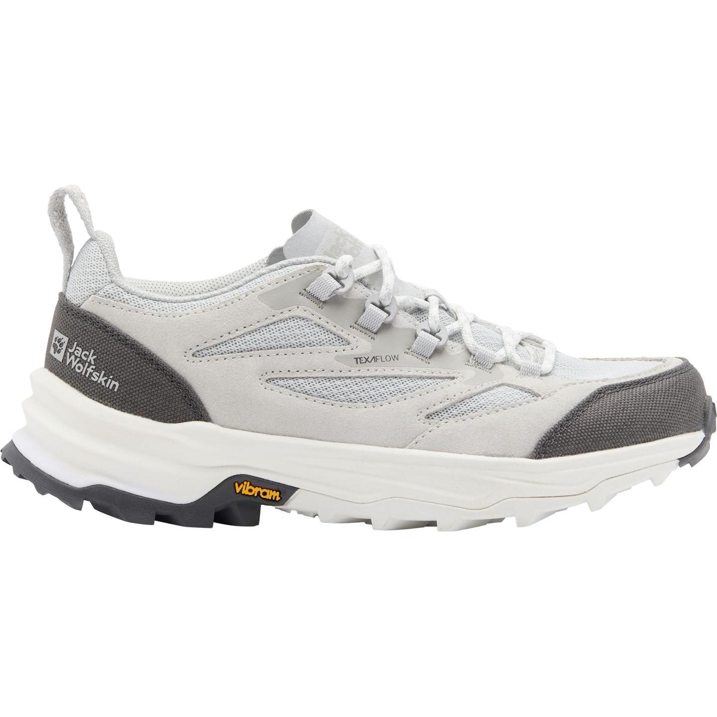 Jack Wolfskin, Damen, Wanderschuhe, Cyrox Vent Low W (37.5), Grau
