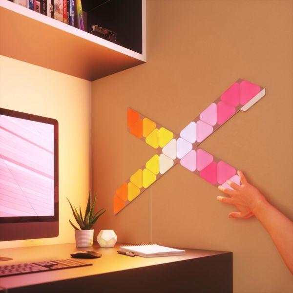 Produktbild Nanoleaf Shapes Mini Triangles Expansion Pack, 10 Stk. (200 lm)