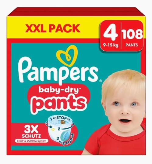 Actual product image Pampers Baby-Dry Pants (Size 4, Monthly box, 108 pcs.)