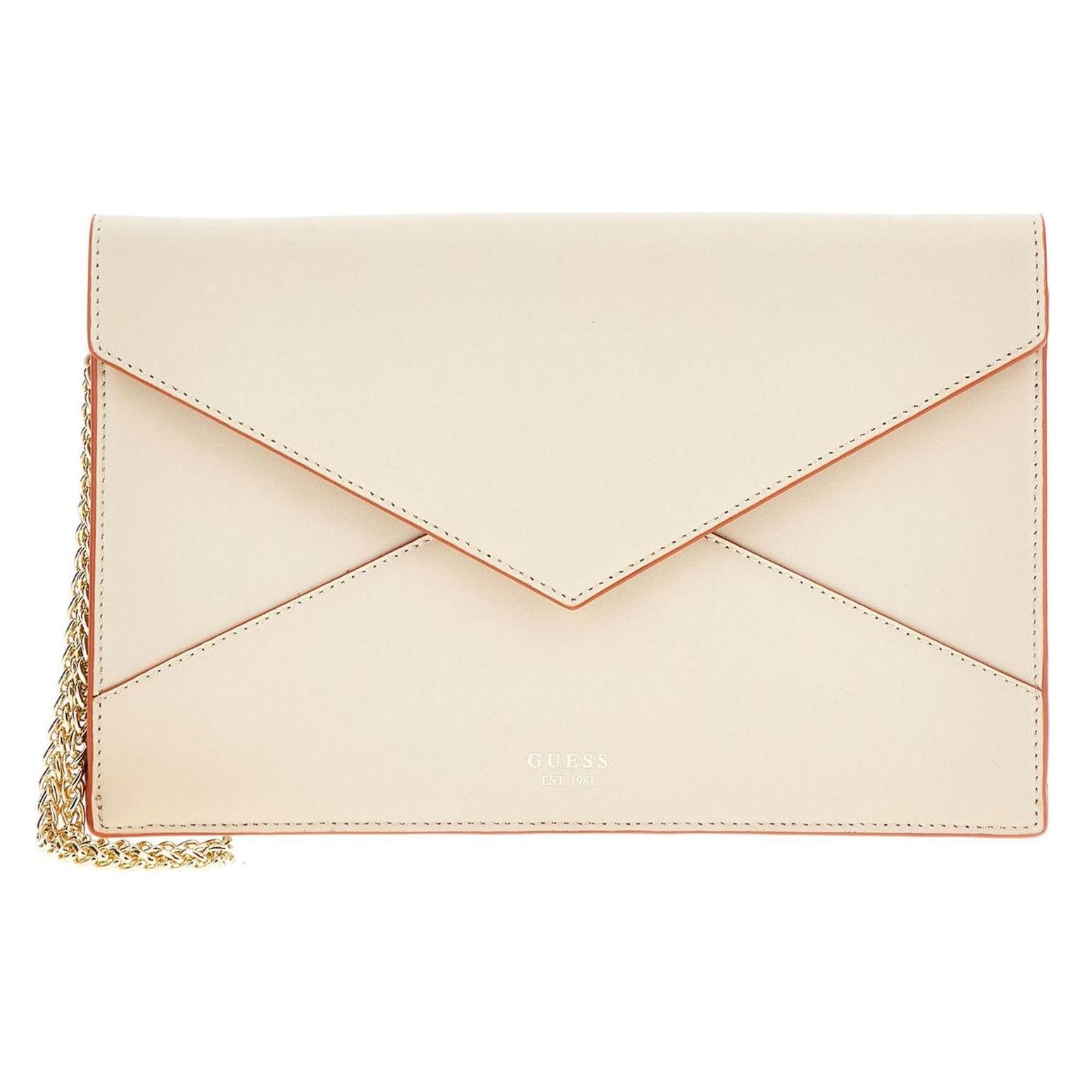 Guess, Damen, Handtasche, Large Envelope, Beige