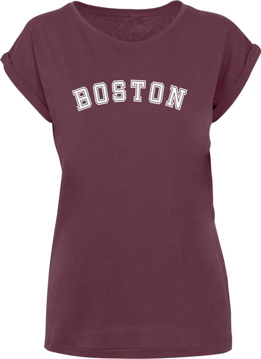 Produktbild Merchcode Ladies Boston X Extended Shoulder Tee - 112477 (L)