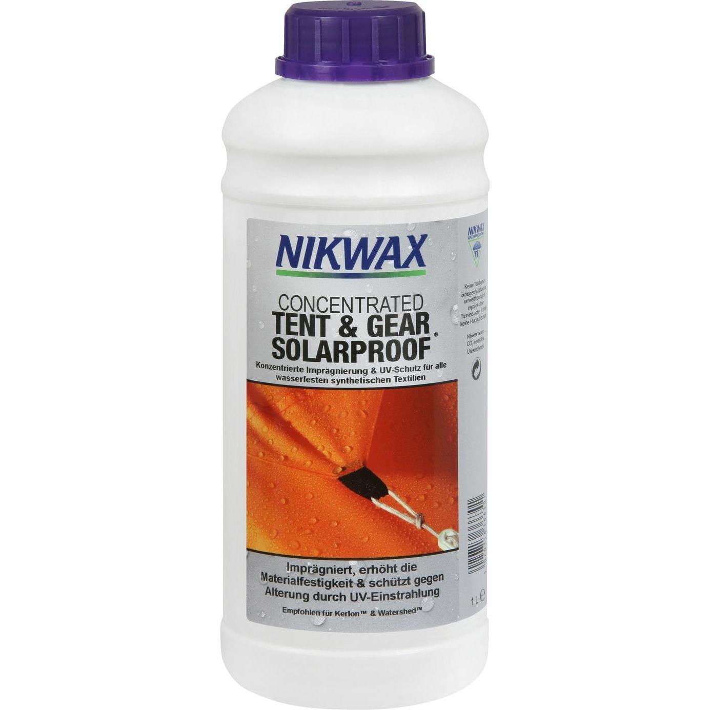 Nikwax Tent & Gear SolarProof 1l, Waschmittel + Textilpflege
