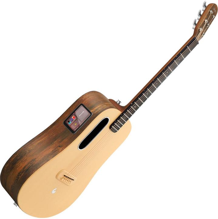 Actual product image Lava Music Guitar Spruce 36 inch Woodgrain Brown (Acoustic guitar, Body: Spruce (top), High pressure laminates (floor and frames))