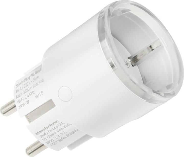 Image du produit Shelly Plug PM Gen3 White
