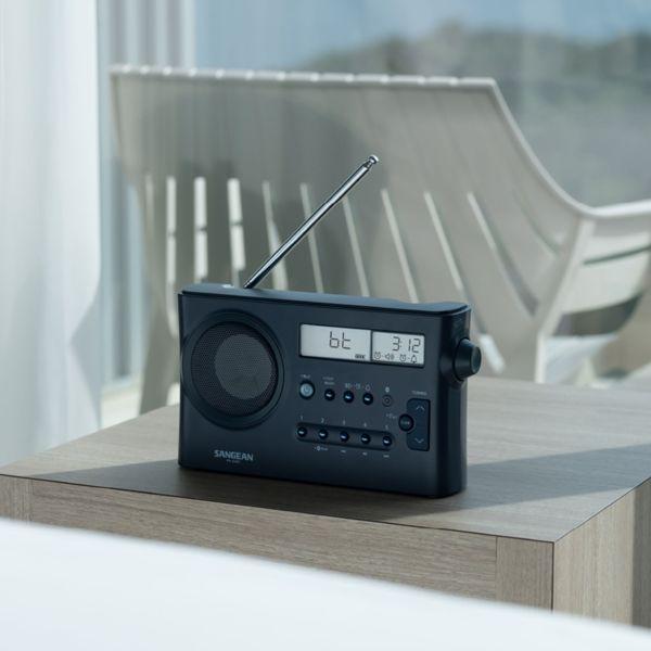 Actual product image Sangean PR-DA BT Table Radio, Dark Blue (FM, MW, LW, KW, Bluetooth)