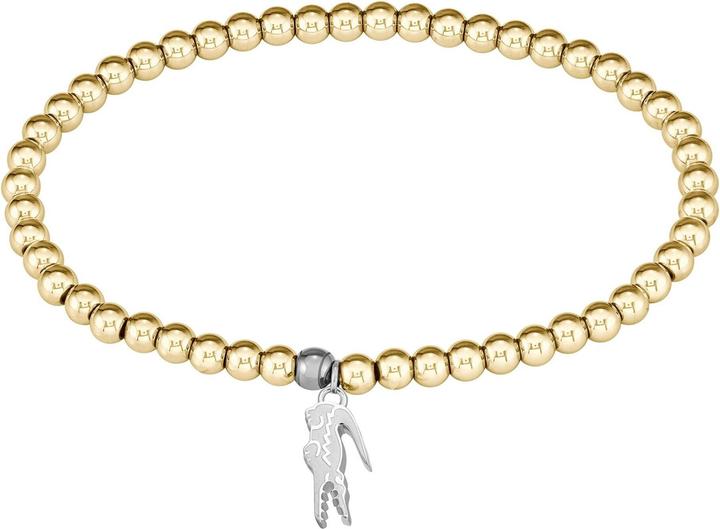 Produktbild Lacoste Orbe 2040334 gold-plated steel bead bracelet (204033.40 cm, Vergoldet)