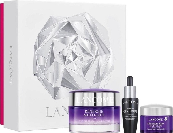 Produktbild Lancôme Rénergie Multi-Lift Cream 50ml + Night Cream 15ml + Génifique Serum 10ml (50 ml, Tagescreme, SPF 15)