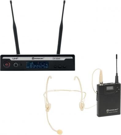 Actual product image Relacart Set UR-222S bodypack with HM-600S headset