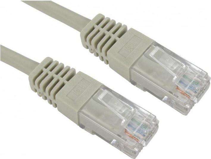 Actual product image RS PRO 50m Cat5e, Grey RJ45 to Male RJ45 Male, UT (UTP, CAT5e, 50 m)