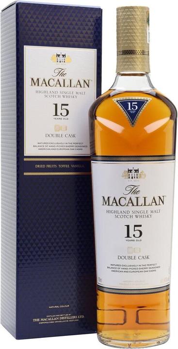 Produktbild Macallan 15 years old Double Cask (Single Malt, Scotch Whisky, 1 x 70 cl)