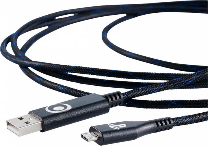 Actual product image Bigben PS4 USB Controller Charging Cable (Official Playstation Licence, 3m). (3 m)