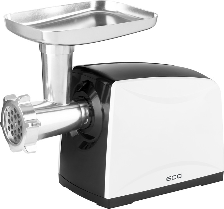 Actual product image ECG MG 2510 mincer Black, Stainless steel, White (1200 W)