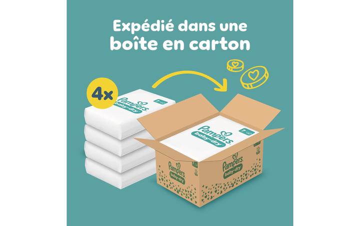 Actual product image Pampers Baby-Dry (Size 7, Monthly box, 132 pcs.)
