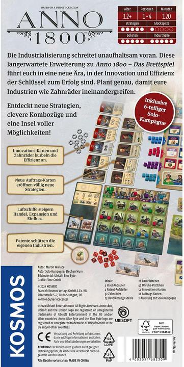 Image du produit Kosmos Anno 1800 - L'extension (Allemand)